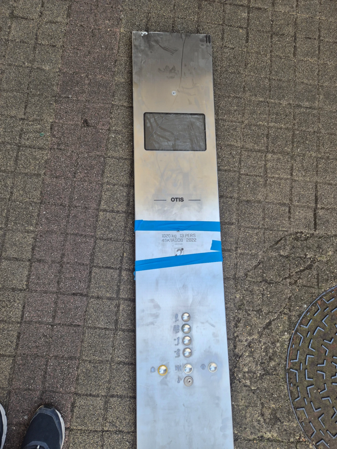 Panneau de commande cabine
